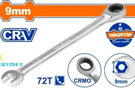 Clé Mixte à Cliquet 9 mm - WADFOW WSA5109