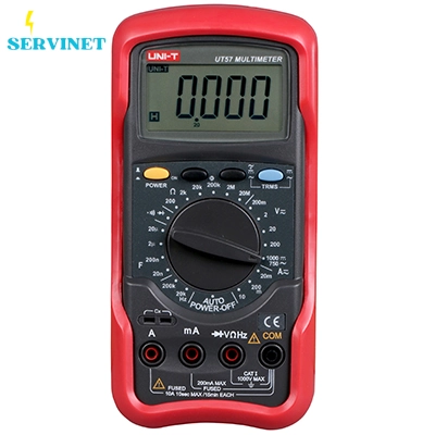 🔍 Multimètre Numérique à valeur efficace vraie (True RMS) - UNI-TREND UT57