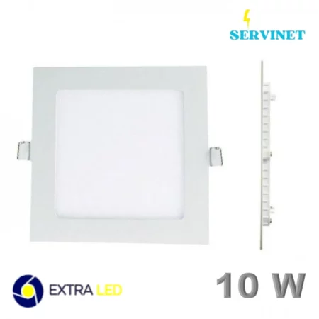 ⬜️Panneau Led carré encastrable - 10W - 6500k - Extra Led- PL-s1⬜️