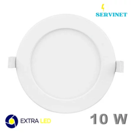 ⚪️Panneau Led circulaire encastrable - 10W - 6500k - Extra Led- PL-r1⚪️