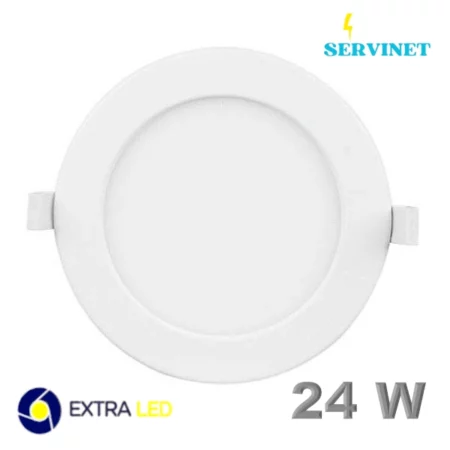 ⚪️Panneau Led circulaire encastrable - 24W - 6500k - Extra Led- PL-r3⚪️