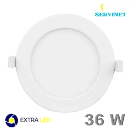 ⚪️Panneau Led circulaire encastrable - 36W - 6500k - Extra Led- PL-r4⚪️