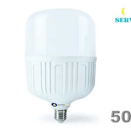 💡 Ampoule LED T140 à forte puissance - 50W - E27 - 6500K – Extra Led - EL-T140W