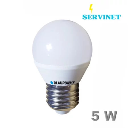 💡 Ampoule LED G45 Sphérique - 5W - E27 - 3000K - Blaupunkt - EL-G5Y