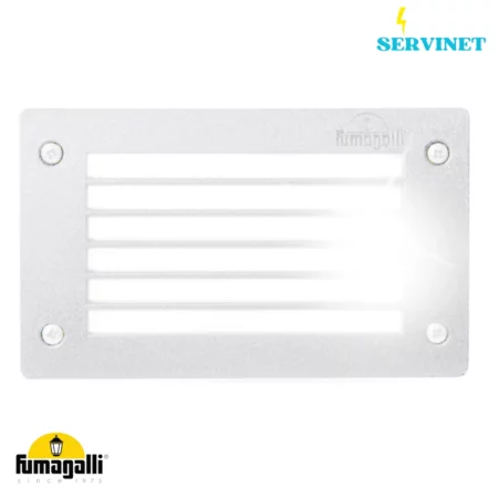 🧱💡 Spot LED Encastrable Brique – 3W – IP66 – GX53 – CCT – Blanc – FUMAGALLI "LETI 200 GL" 🇮🇹