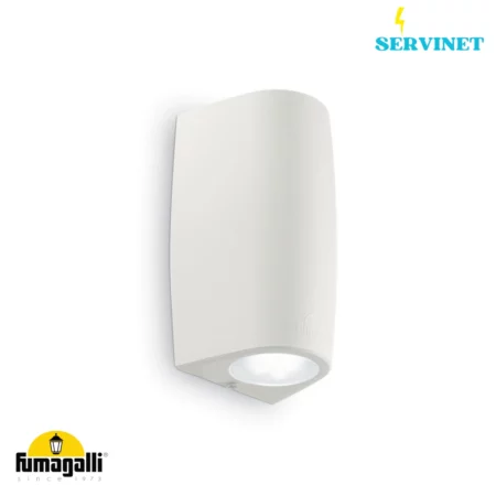 ⚫✨ Applique murale LED - Blanc - 2xGU10 – IP55 – CCT – Fumagalli "Marta 90-2L" 🇮🇹
