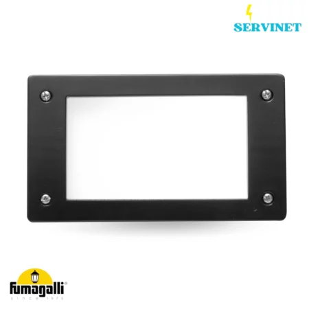 🧱💡 Spot LED Encastrable Brique – 3W – IP66 – GX53 – CCT – Noir – FUMAGALLI "LETI 200" 🇮🇹