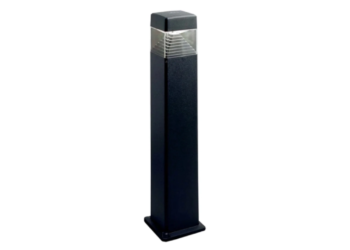 🔦🌧️ Borne extérieure 80 cm – Noir – CCT – GX53 – 10W – IP55 – FUMAGALLI « ESTER 800 » 🇮🇹