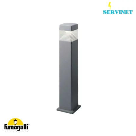 🔦🌧️ Borne extérieure 80 cm – Gris - CCT – GX53 – 10W – IP55 – FUMAGALLI "ESTER 800" 🇮🇹