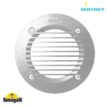 🔘💡 Spot LED Encastrable Mural Rond - 3W – Gris – FUMAGALLI "LETI 100 Round GR" 🇮🇹
