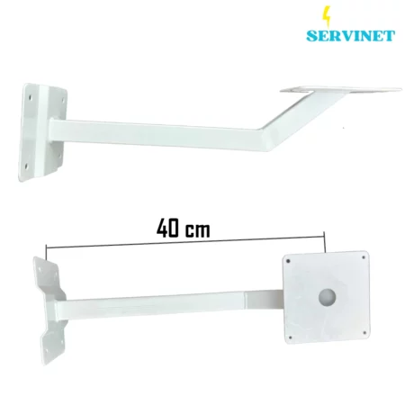🎥🛠️ Support caméras – 40 cm – Blanc