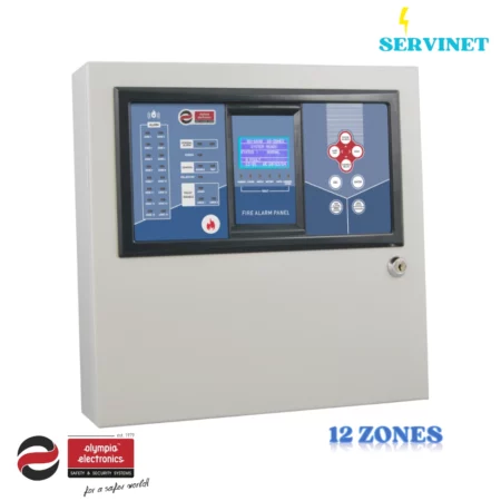 🔥 Centrale de détection incendie 12 zones – Olympia Electronics – BS-1642