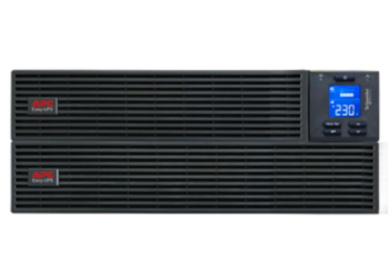 ⚡ Onduleur Double Conversion avec Bloc Batterie Externe Inclus – APC EASY UPS SRV6KRILRK – 6000 VA – 230 V – Rack 5U avec Kit de Rails ⚡